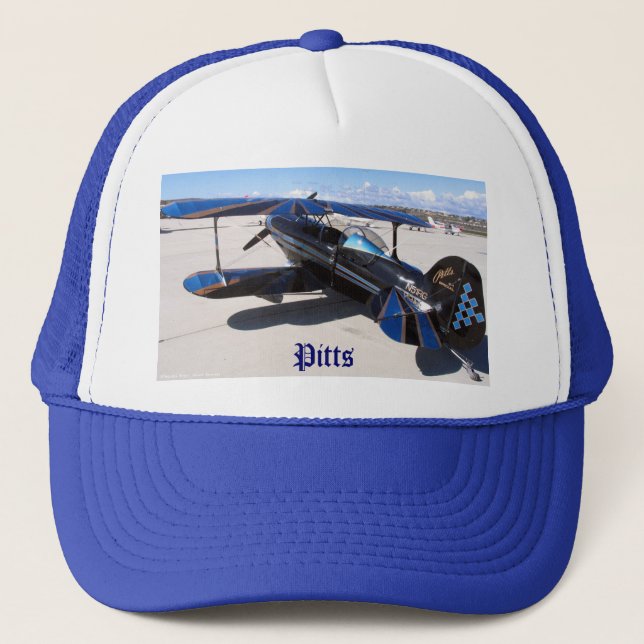 Pitts Special Blue, Pitts Trucker Hat (Front)