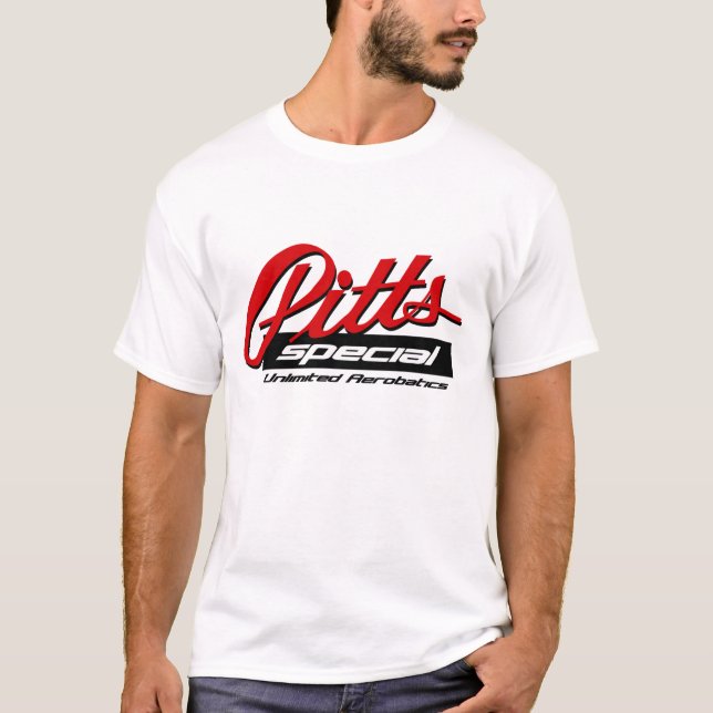 Pitts Special Unlimited Aerobatic Aeroplane Tee (Front)