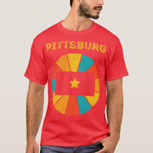 Pittsburg Kansas Vintage Distressed Souvenir 1 T-Shirt