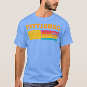 Pittsburg Kansas Vintage Distressed Souvenir T-Shirt