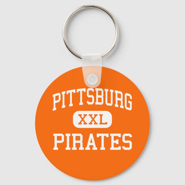 Pittsburg - Pirates - High - Pittsburg California Key Ring (Front)