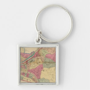 Pittsburgh and Allegheny Key Ring
