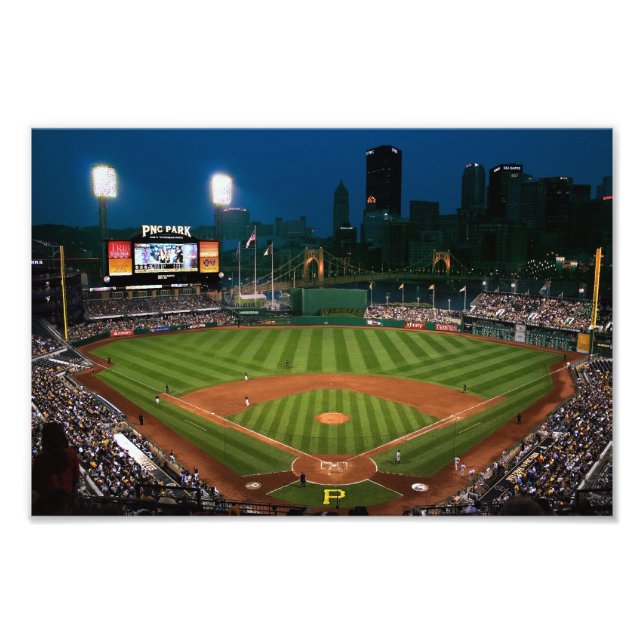 Pittsburgh Baseball at Night  Photo Print (Front)