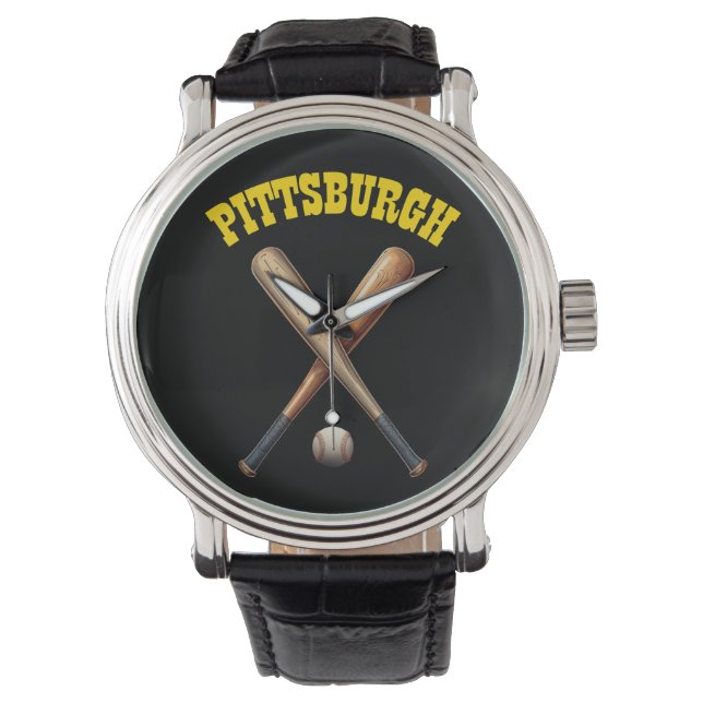 Pittsburgh Baseball Watch (Front)