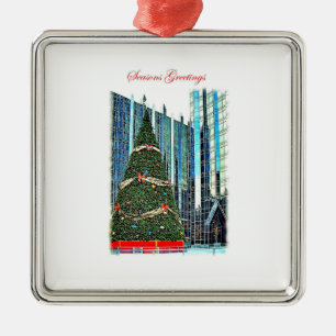 Pittsburgh Christmas Tree Ornament