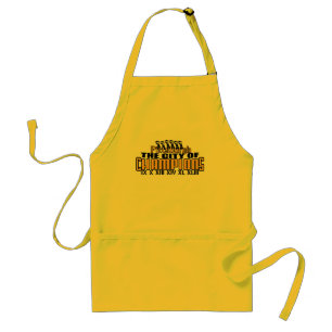 Pittsburgh City of Champions Apron BBQ