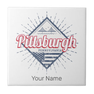 Pittsburgh City United States Pennsylvania USA Tile