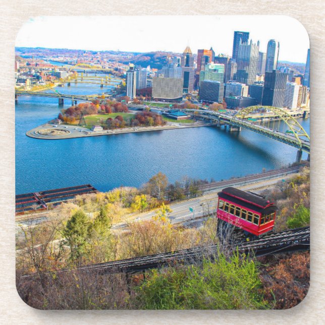 Pittsburgh Cityscape Coaster (Front)