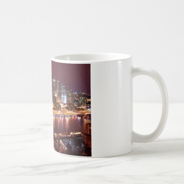 Pittsburgh Cityscape Coffee Mug (Right)