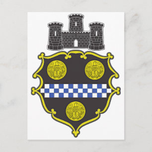 Pittsburgh Coat of Arms Postcard