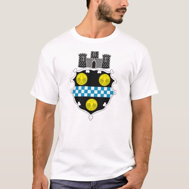 Pittsburgh Coat of Arms T-shirt (Front)