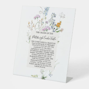 PITTSBURGH COOKIE TABLE SIGN WEDDING