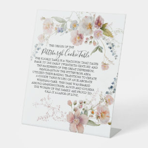 PITTSBURGH COOKIE TABLE SIGN WEDDING