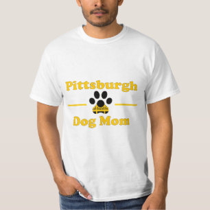 Pittsburgh Dog Mom  T-Shirt