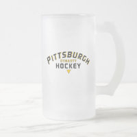 Pittsburgh Dynasty Hockey Frosted Glass Mug
