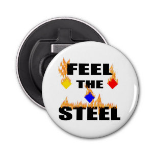 Pittsburgh Feel The Steel Fire Football Sports  Na Bottle Opener