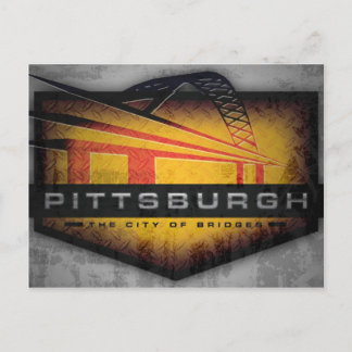 Pittsburgh Fort Pitt Bridge Postcard