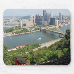 Pittsburgh from Mt. Washington Mouse Mat