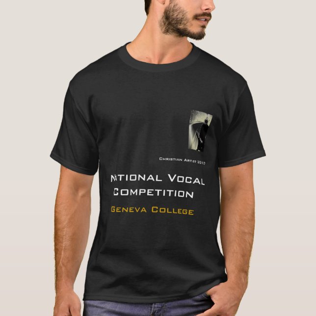 Pittsburgh/Geneva College Contest T- Shirt (Front)
