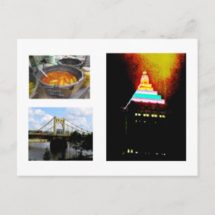 Pittsburgh Here's to You Postcard