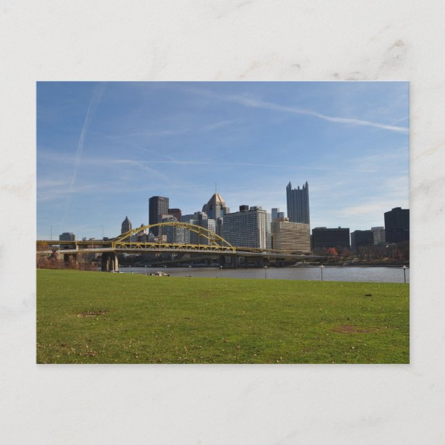 Pittsburgh In November Postcard (Front)