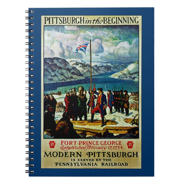 Pittsburgh in the Beginning Notebook (Front)