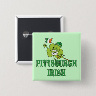 Pittsburgh Irish 15 Cm Square Badge