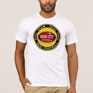 Pittsburgh Iron City Real Team, Fans and Football T-Shirt