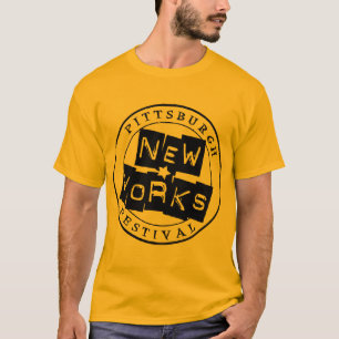 Pittsburgh New Works Festival Mens Light Coloured T-Shirt