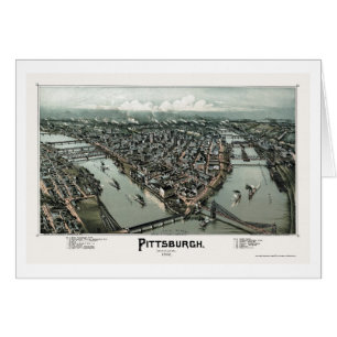 Pittsburgh, PA Panoramic Map - 1902