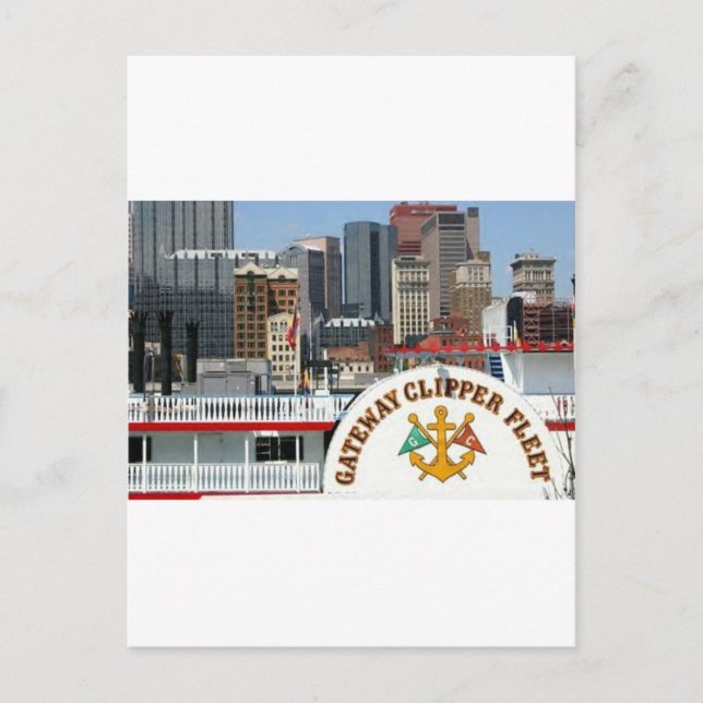 Pittsburgh Pa photography Postcard (Front)