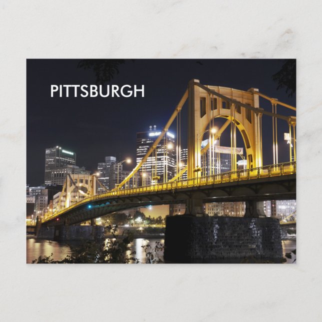 Pittsburgh, PA Postcard (Front)