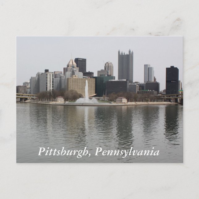 Pittsburgh, PA postcard (Front)