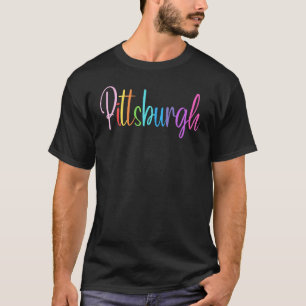 Pittsburgh Pastel Rainbow Gay LGBTQIA+ Men Women B T-Shirt