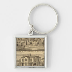 Pittsburgh, Pennsylvania 2 Key Ring