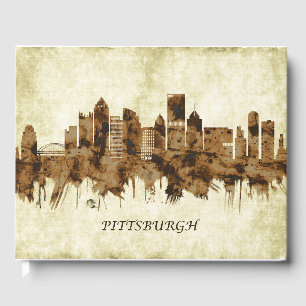 Pittsburgh Pennsylvania Cityscape Guest Book