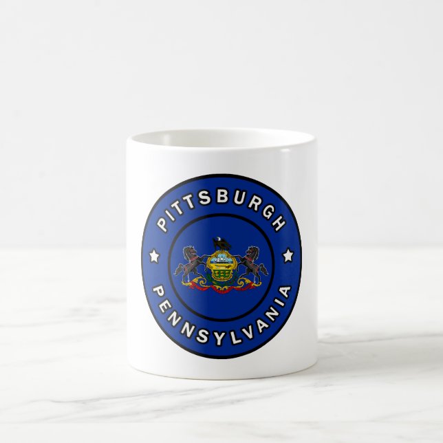 Pittsburgh Pennsylvania Coffee Mug (Center)