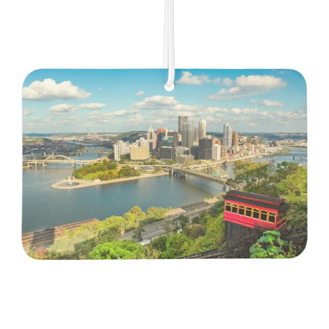 Pittsburgh Pennsylvania Duquesne Incline  Car Air Freshener (Front)
