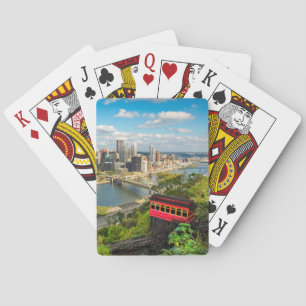 Pittsburgh Pennsylvania Duquesne Incline Playing Cards