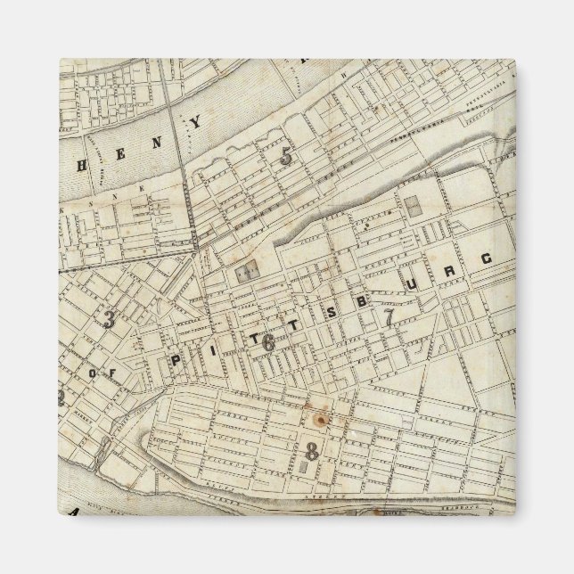 Pittsburgh, Pennsylvania Magnet (Front)