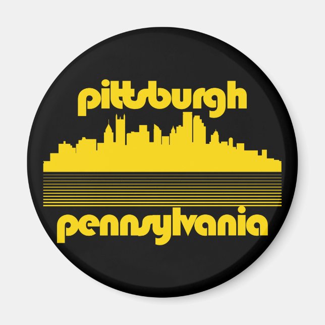 Pittsburgh Pennsylvania Magnet (Front)