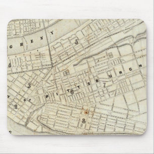 Pittsburgh, Pennsylvania Mouse Mat