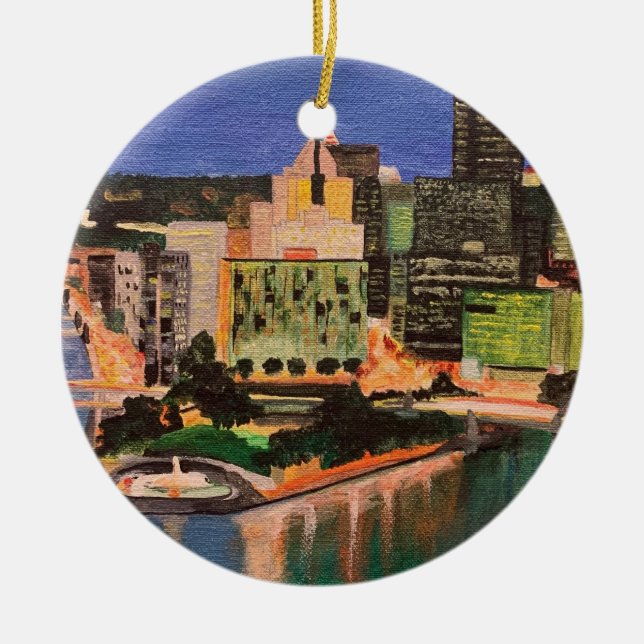 Pittsburgh Pennsylvania ornament (Front)