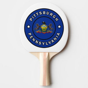 Pittsburgh Pennsylvania Ping Pong Paddle