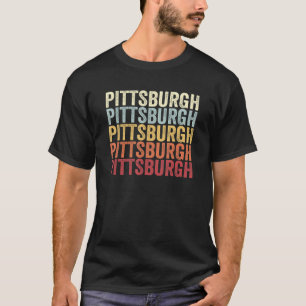 Pittsburgh Pennsylvania Pittsburgh PA Retro Vintag T-Shirt