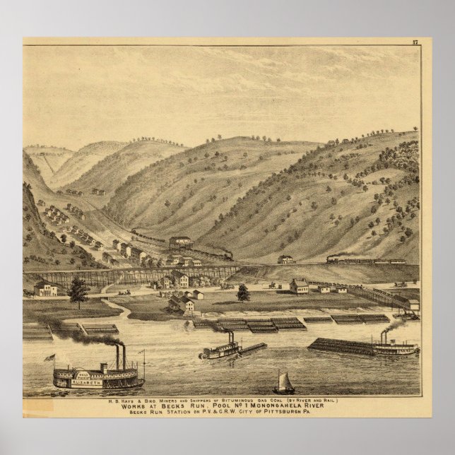 Pittsburgh, Pennsylvania Poster (Front)