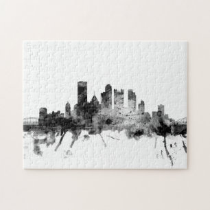 Pittsburgh Pennsylvania Skyline Jigsaw Puzzle