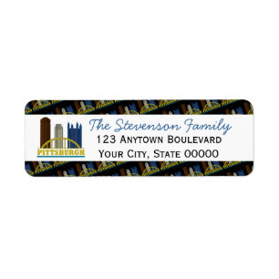 Pittsburgh Pennsylvania Skyline Personalized
