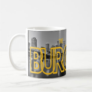 Pittsburgh Pennsylvania Steel City Skyline Night P Coffee Mug