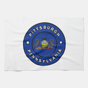 Pittsburgh Pennsylvania Tea Towel
